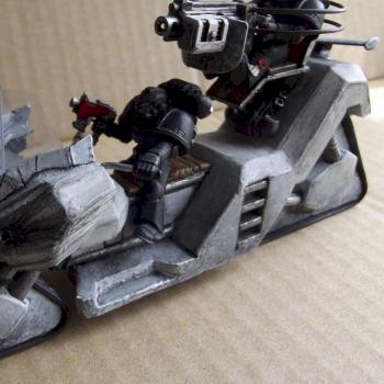 dark angels  SNOW ATTACK BIKE CUSTOM BUILD by LEEDOGG