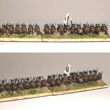 6mm Seven Years War Russians by Comte de Foix