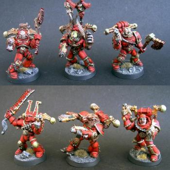 Khorne Berserkers by Schattenbarde