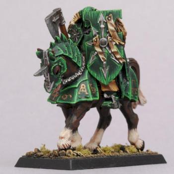Green Chaos Knight by brushlickr
