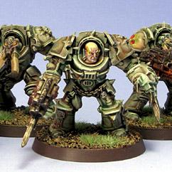 Nurgle Death Guard Terminator Squad by Jarrett