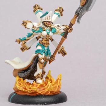 Epic Warcaster Feora by brushlickr