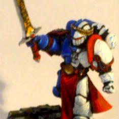 space marine captin with relic blade by His Infernal Majesty