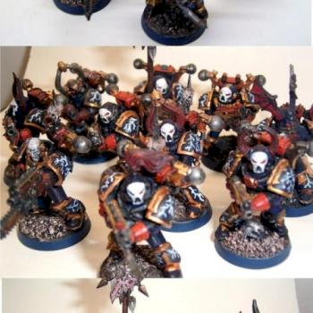Chaos Marines - Night lords by tukan.chaos