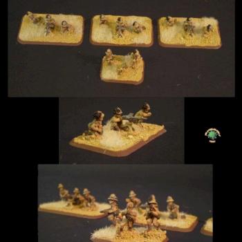 Italian Bersaglieri HMG platoon by Juanbususto