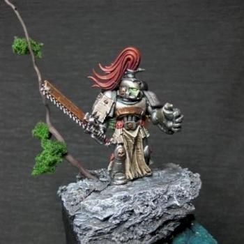 space marine veteran by black dagger