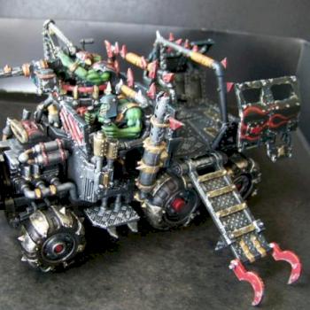 Ork wartrukk by XCERBERUSX
