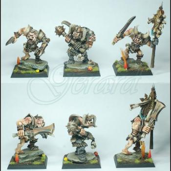 Chaos Ogres by GERARD