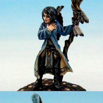 Sharyn, Female Wizard by Zhenya