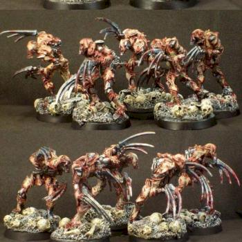 Necron flayed ones by Xcorac