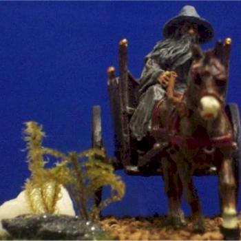 Gandalf And Cart by EZHILL