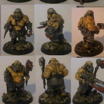 Ogryn Squad Converted-Painted by Chosen