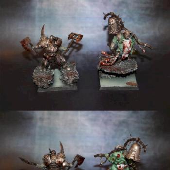 Putrid Blightking Chaos Nurgle by Isoxoxo