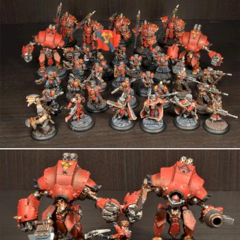 Khador Army - The Bluestone March by bradshaw
