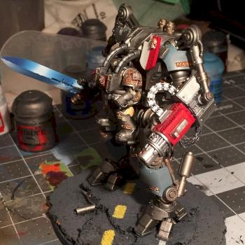 Grey Knights Dreadknight by Ignorantjamoke