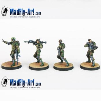 Ghulam Infantry by MadFlyArtStudio