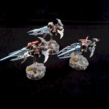 Dark Eldar Reavers by Crissis