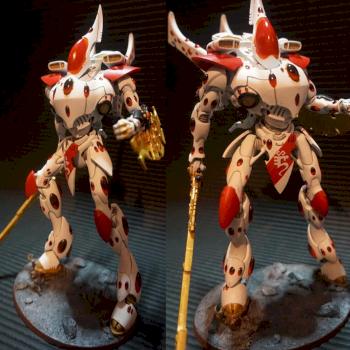 Eldar - Wraithknight by T1k
