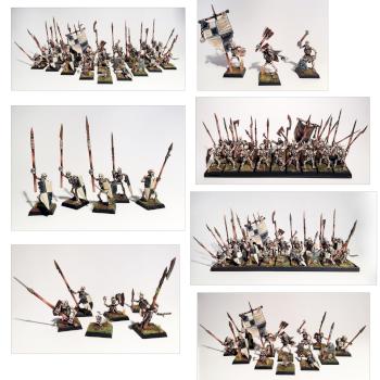 Skeleton Spearmen by Bleep Bloop