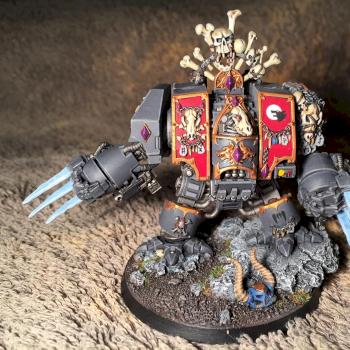 Space Wolves Dreadnought - Murderfang by Xyral