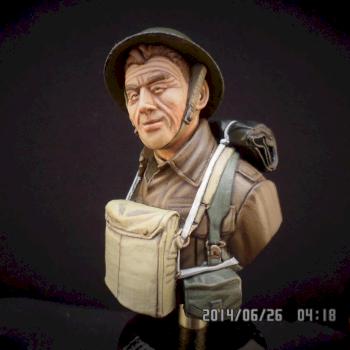 B.E.F Bust France 1940 by montysminiatures