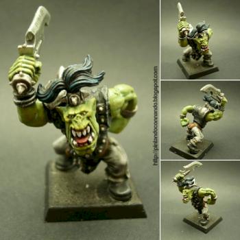 Orc for a WIP diorama by pintandoconnando