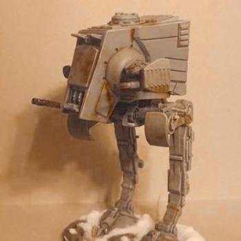AT-ST from the imperial assault core game by Hsojrue