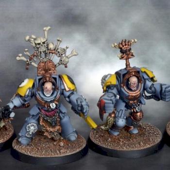 Space Wolves Wolf Guard Terminators 40k by Cliff1995