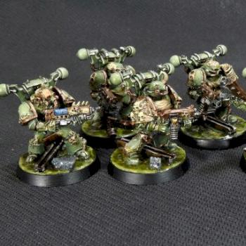 Plague Marines by Mine Painting Studio