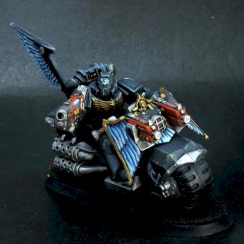 RavenWing biker with plasma by Pahaere