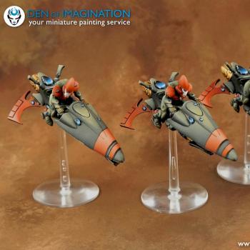 Eldar Jetbikes by DEN of IMAGINATION