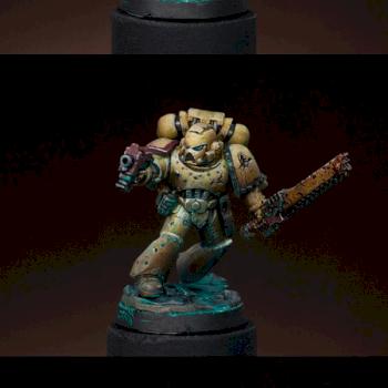 Imperial Fist Space Marine by jarhead