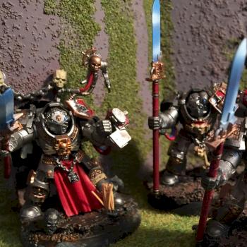 Grey knight Terminator squad by Ignorantjamoke