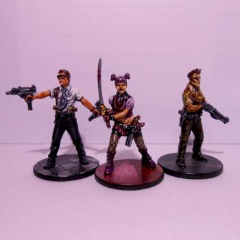Zombicide survivors: Amy, Doug, Phil. by Homerrule