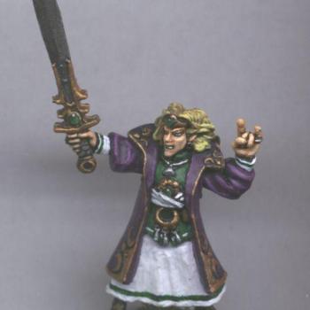 Warhammer Elf Mage by misterboone