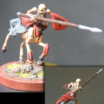 Skeletal  centaur by Moheji