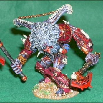 Lycan Garawulf - Daemon Prince by EdgaAlunpo