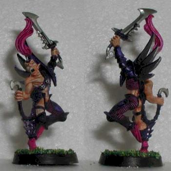 A Wych with Wych weapons by Son of the Dragon