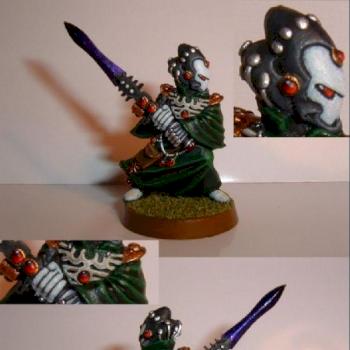 Biel tan Eldar Warlock by Sabriel