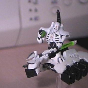 Necron Destroyer Lord by rehctelf69