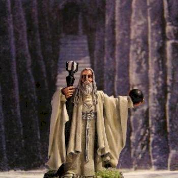 Saruman bowling at his garden by Seruso