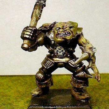 A nurlgw warrior with 2 hand wp by Nurgh