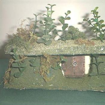 Rear of bunker showing detail of door. by ASYFAMA
