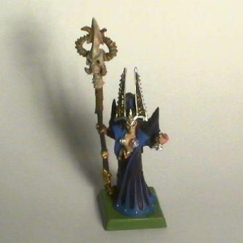 Dark elf sorceress by Elrohir
