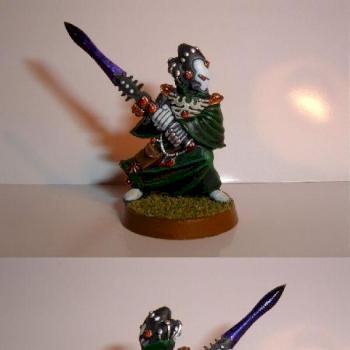 Biel tan Eldar Warlock by Sabriel