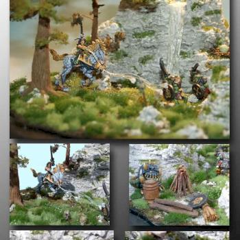 woodelf diorama by Sascha Wagener