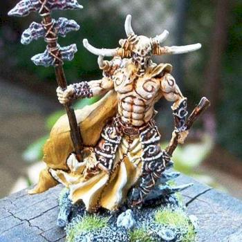 Tanath le jeune Cornu/Tanath the young horned one by Hieroslave
