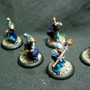 Menoth - Zealot Squad by Stopher