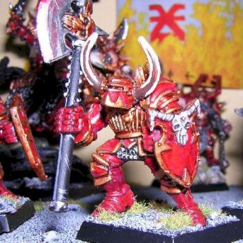 Guerrero de khorne by Khaotico