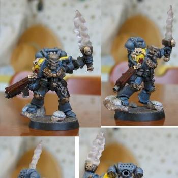 Painted Space Wolf Ruin Priest by Itchy
